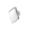 Silver .025 rhomboid mirror ring