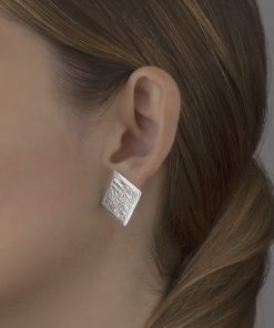 Triangle Textures Earring 1