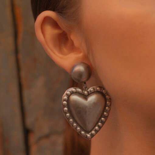 Intuitive Heart Earrings - Image 2